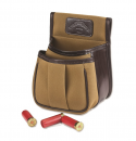 Canvas & Leather Trap & Skeet Pouch