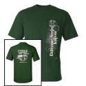 Hogue/Elishewitz T-Shirt XXX-Large Forest Green