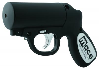 Mace Pepper Gun Distance Defense Spray with STROBE LED