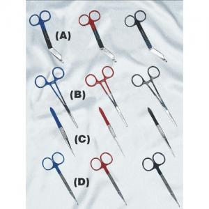 Colormed Splinter Forceps Blu