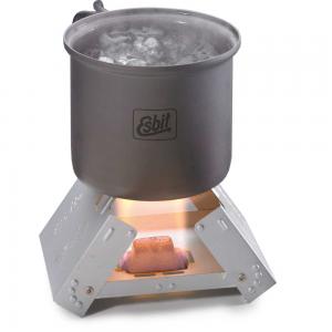 870711-ESBIT POCKET STOVE W/FUEL 6PCX14G