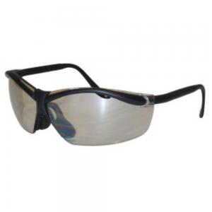 Lt. Silver Mirror Lenses, Black Frame