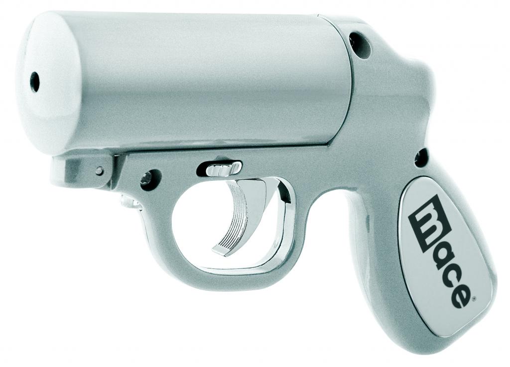 Mace Pepper Gun Distance Defense Spray with STROBE LED