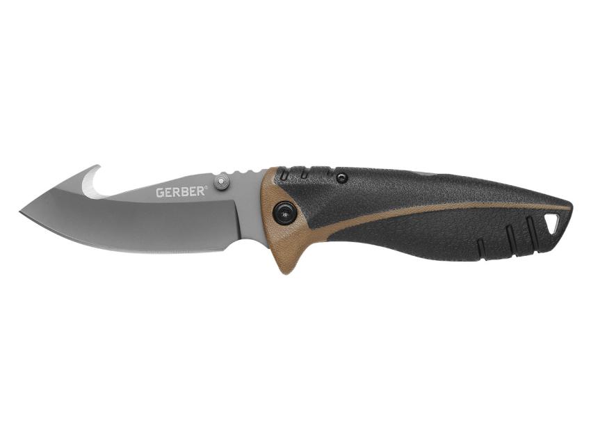 Myth Gut Hook Folding Sheath Knife
